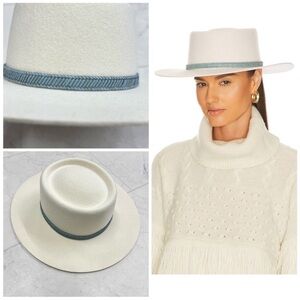 NWT Lack Of Color The Rocky Hat In Ivory Size Medium (57 cm)